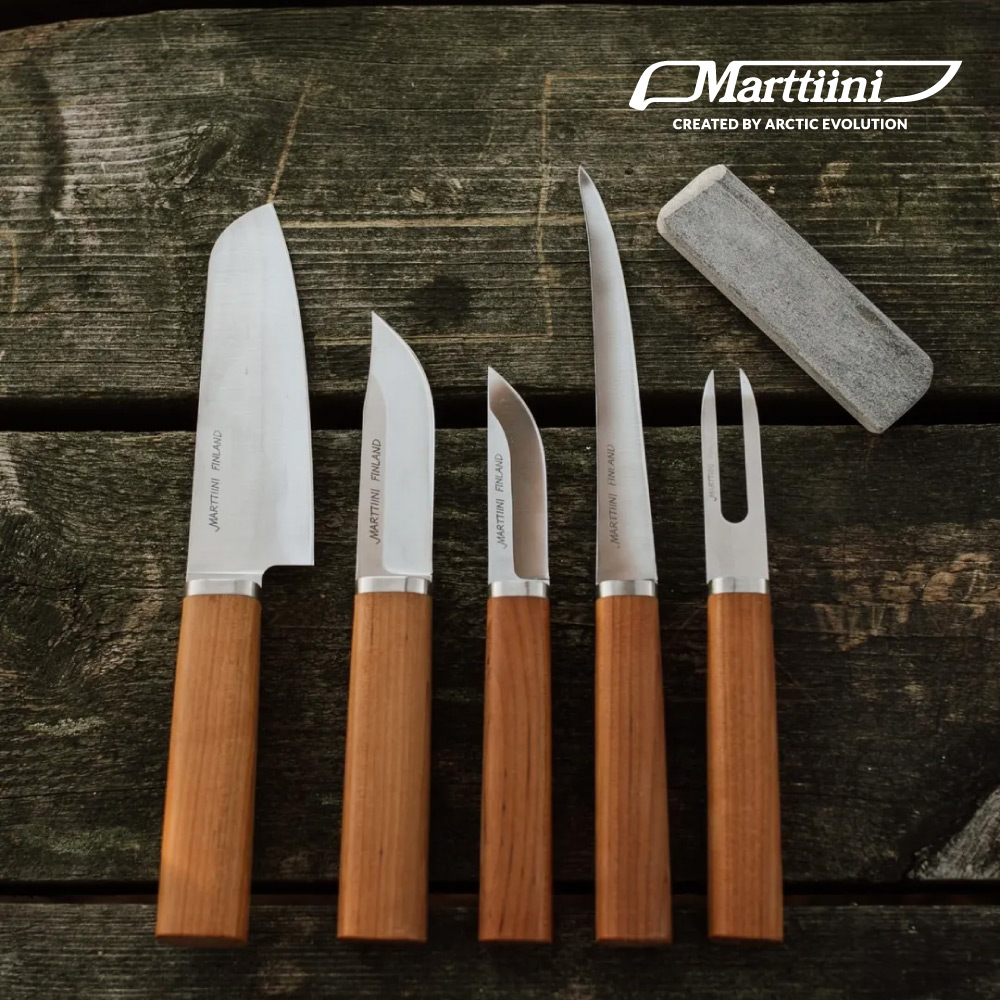 Marttiini】Cabin Chef Set 野營刀具組1494000 ( 野營刀、簡易工具
