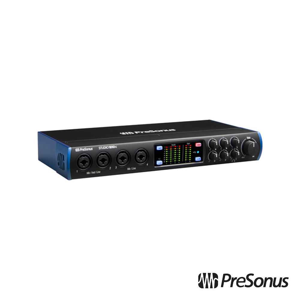 PreSonus】Studio 1810c 錄音介面公司貨