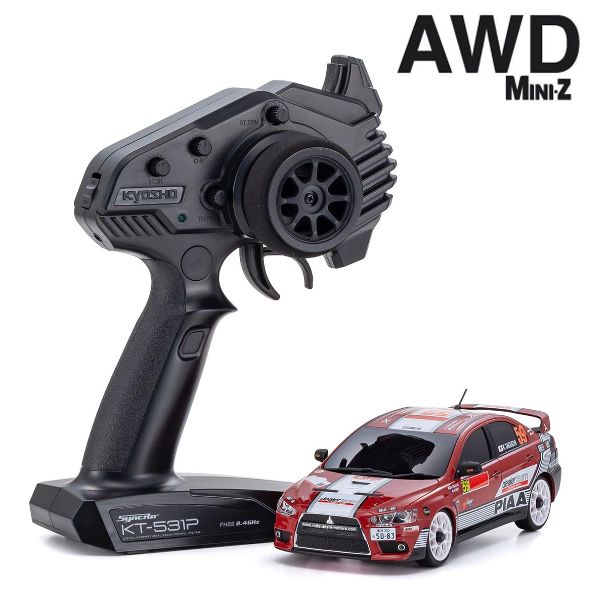 SJHOBBY｜32632M MINI-Z AWD MITSUBISHI LANCER EVOLUTION X