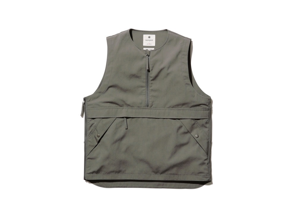 TAKIBI Weather Cloth Vest 背心－卡其色| 熱銷推薦| 雪諾必克*Snow Peak