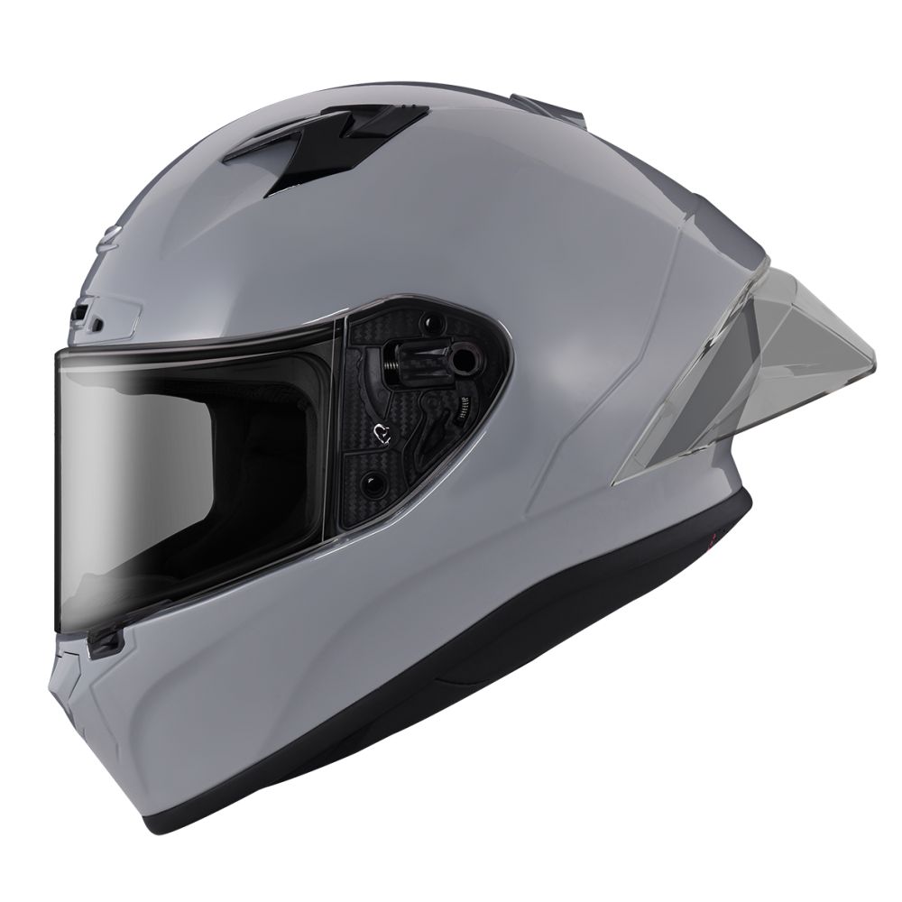 全新體驗】ZEUS ZS826 素色水泥灰全罩式安全帽