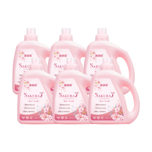 清淨海箱購組櫻花7+洗衣精1800g*6