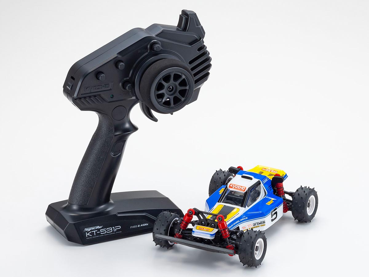 SJHOBBY｜32094BW MINI-Z Buggy Ready set OPTIMA Blue / White