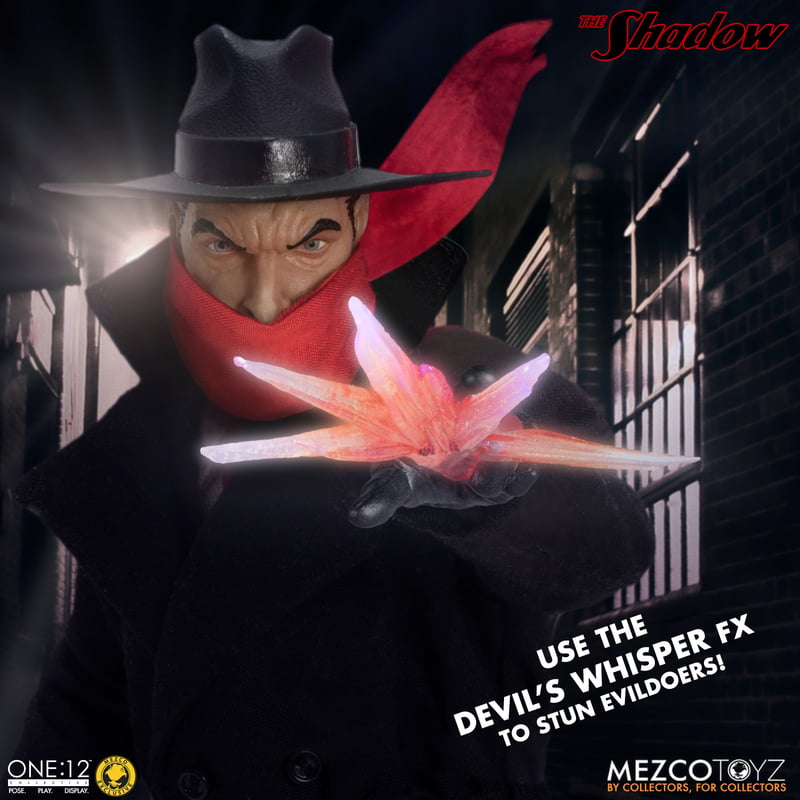 影法師 The Shadow 特別限定版 預購)MEZCO TOYZ One:12 Collective The Shadow 魅影魔星限定版可動