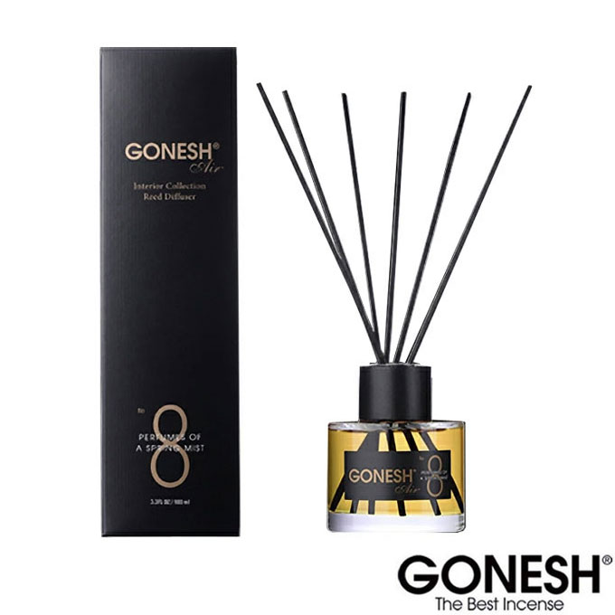 GONESH 日本製No.8 SPRING MIST 8號春之薄霧水竹精油擴香瓶(90ml)