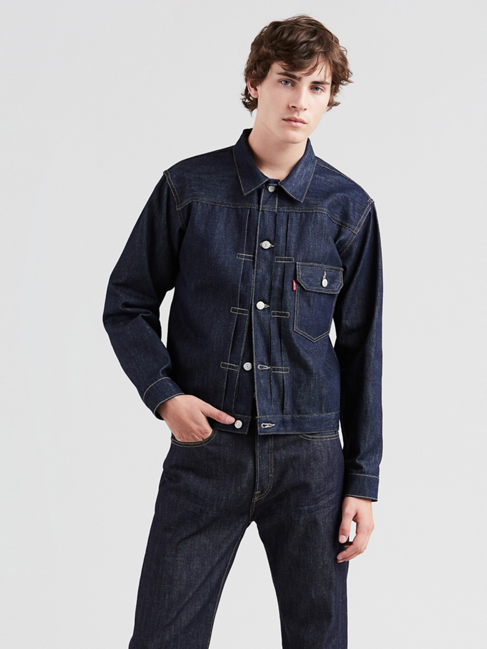 LEVI'S® VINTAGE CLOTHING 1936's TYPE I 丹寧牛仔外套/ LVC 人氣新品