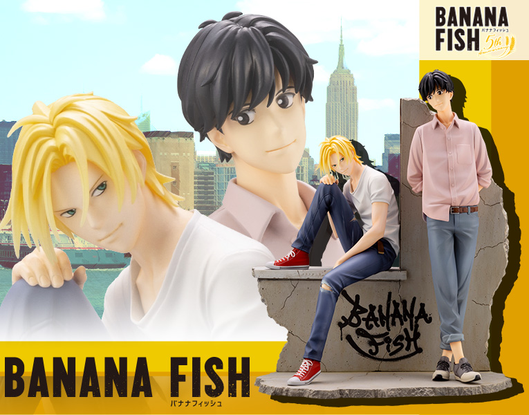 預購)Kotobukiya 壽屋1/8 ARTFX J BANANA FISH 戰慄殺機亞修x英二PVC