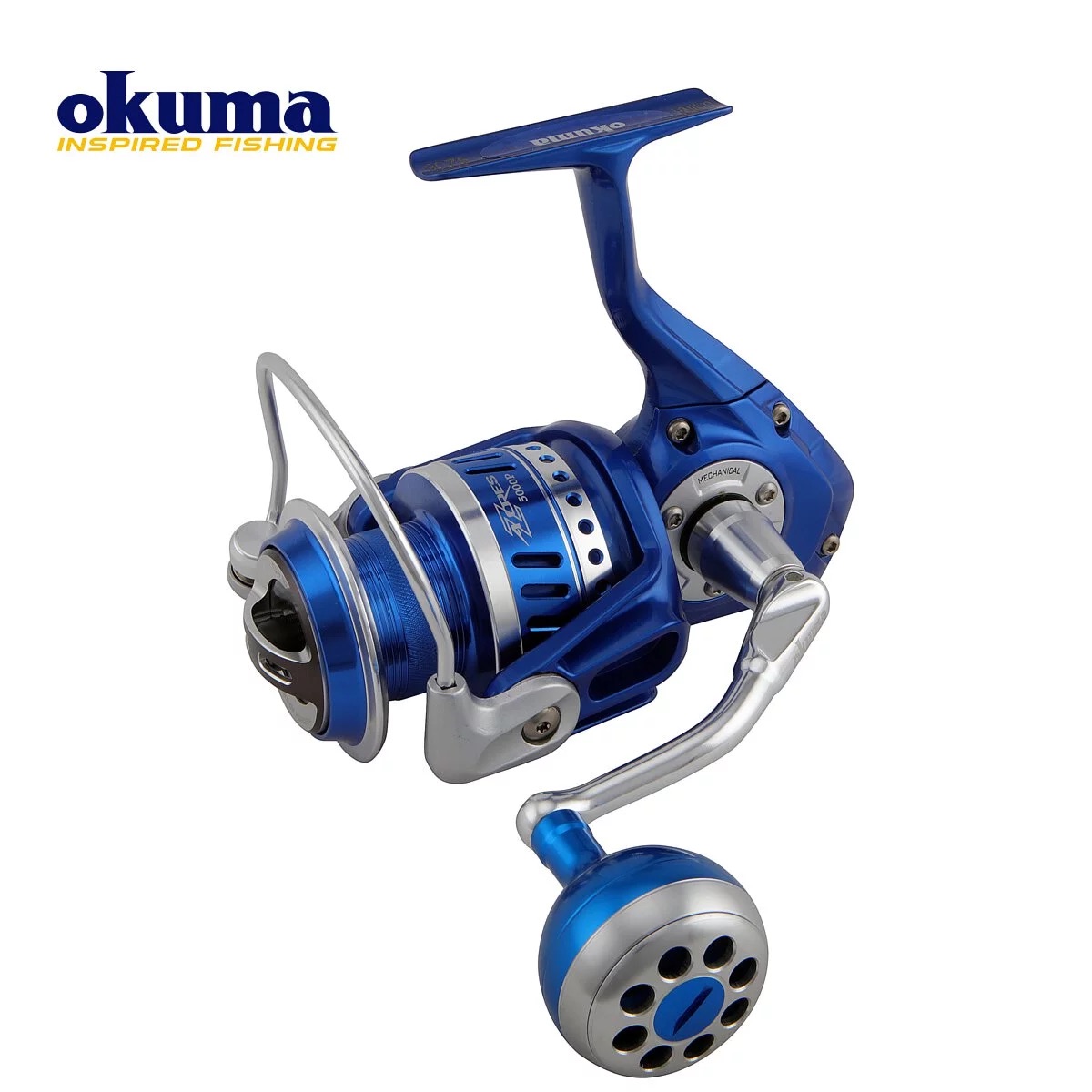 OKUMA-阿諾AZORES 強力紡車式捲線器鋁合金握丸