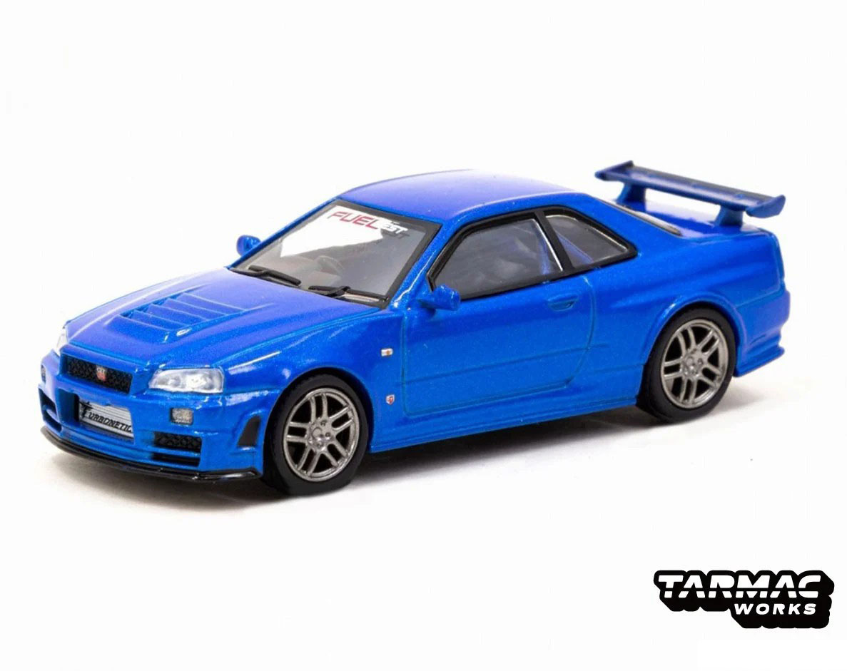 NISSAN SKYLINE GT-R34 購入者限定写真集 ワイルド・スピード GT-R(R34) 16号 [分冊百科] (パーツ付