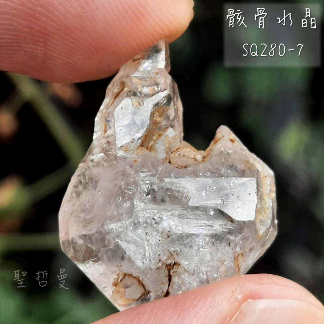 骸骨水晶SQ280-7 (Skeletal Quartz) 骨架水晶~增進行動力，加速