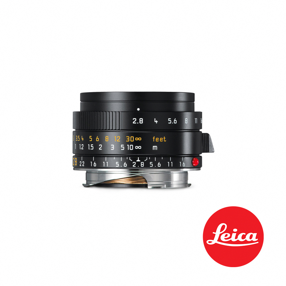 Leica】徠卡Elmarit-M 28mm f/2.8 ASPH. 黑LEICA-11677 公司貨