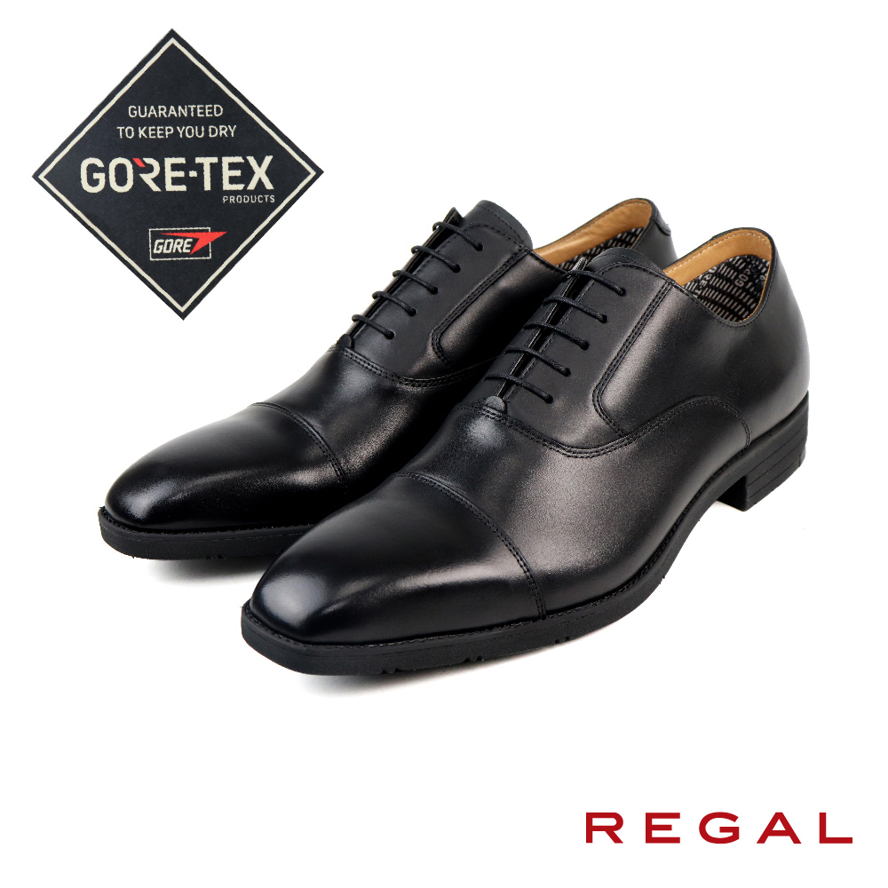 REGAL】GORE-TEX防水透氣橫飾牛津鞋黑色(21BL-BL) | 熱銷推薦