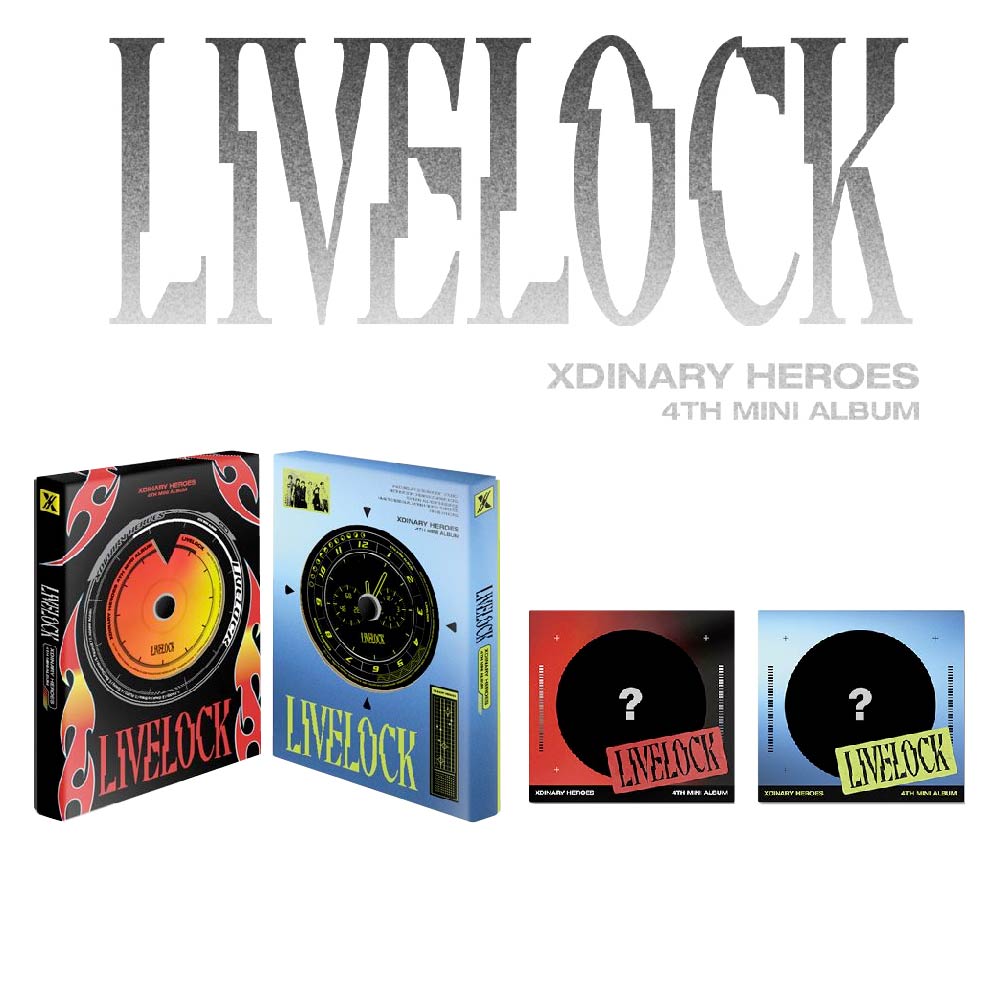 XDINARY HEROES - LIVELOCK (4TH MINI ALBUM) 迷你四輯韓國進口| 熱銷