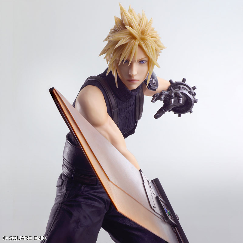 【大空戦士】PVC塗装済み完成品 FINAL FANTASY VII 預購)SQUARE ENIX 太空戰士7 FF7 最終幻想7 重製版靜態藝術克勞德PVC