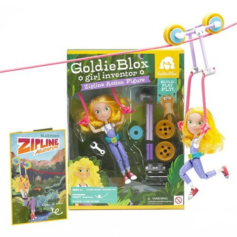 美國玩具展金獎GoldieBlox－滑輪芭比