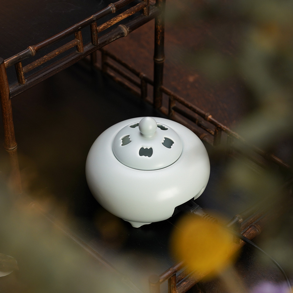 陶瓷品香爐-汝窯