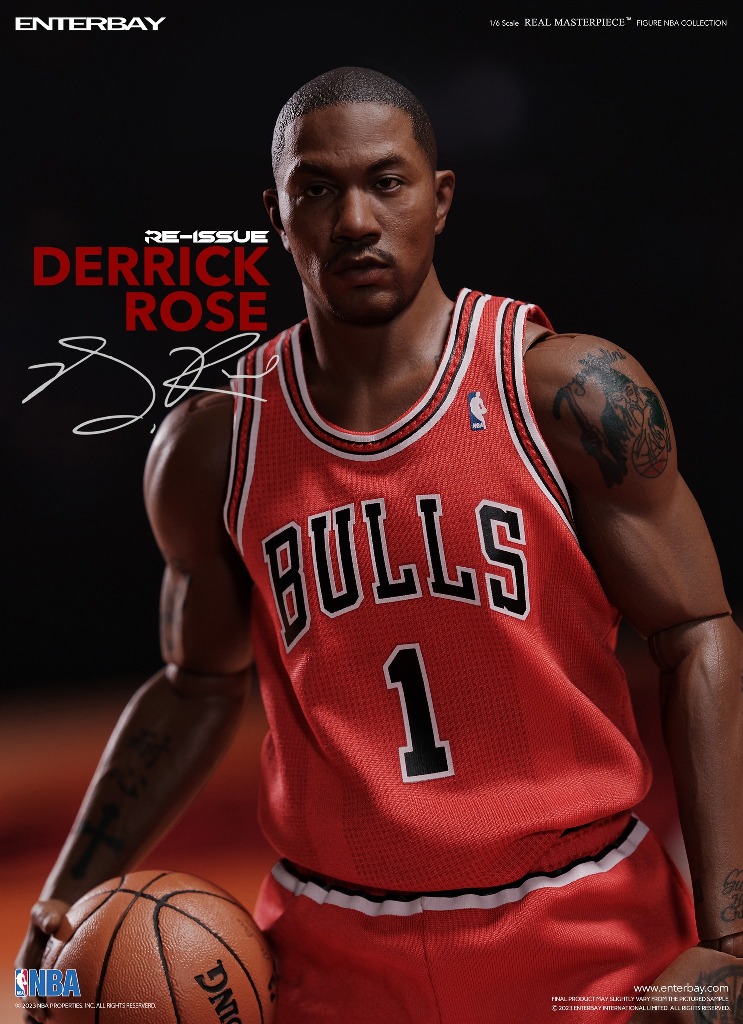 ENTERBAY DERRICK ROSE 1/6 フィギュア　ローズ 預購)ENTERBAY 1/6 NBA系列飆風玫瑰德瑞克‧羅斯Derrick Rose