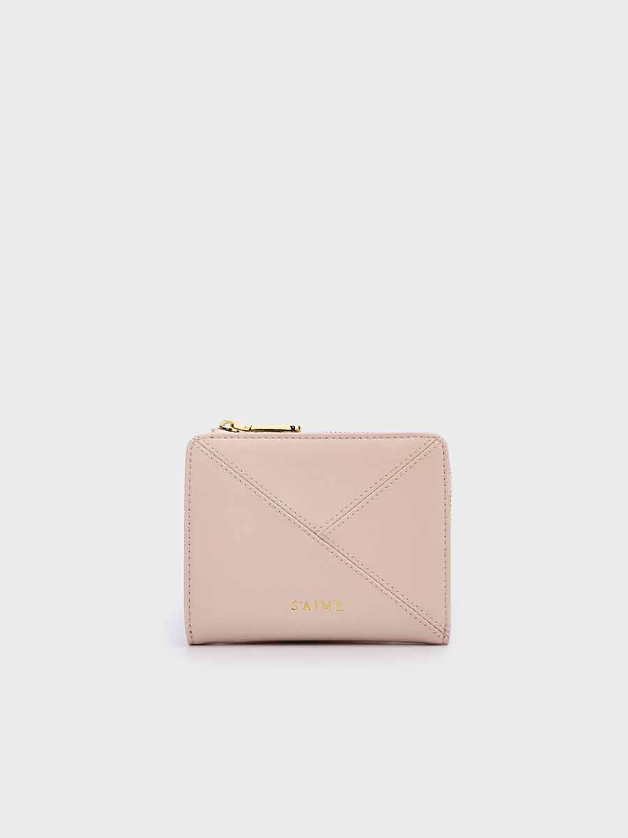 ★S'AIME 牛仔紋ping接三折短夾 折畳財布 ウォレット/送料込 ☆S'AIME 牛仔紋ping接三折短夾 折畳財布 ウォレット/送料込 (S