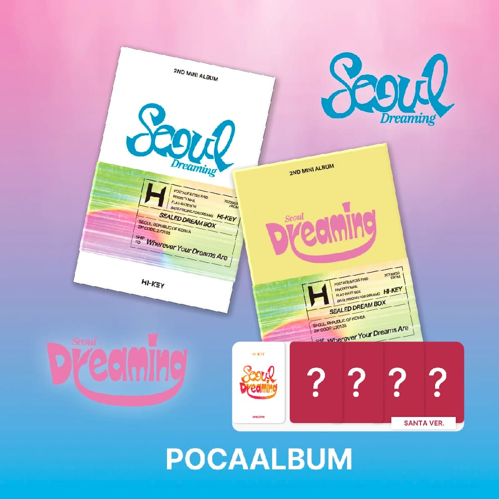 MS通路H1-KEY - SEOUL DREAMING (2ND MINI ALBUM) POCA 專輯韓國進口| 熱銷推薦| 微樂客