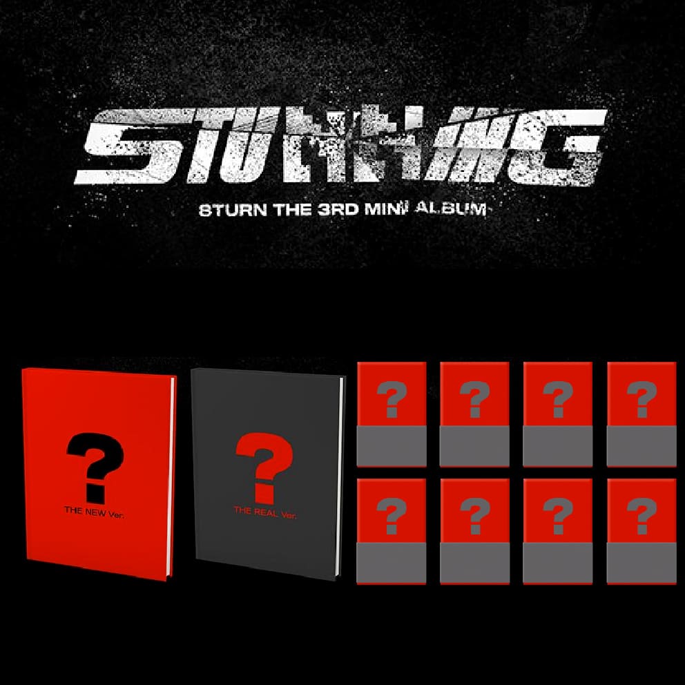 8turn 全員サイン入り STUNNING 3rdミニアルバム 8TURN 3rd Mini Album - STUNNING – Choice Music LA