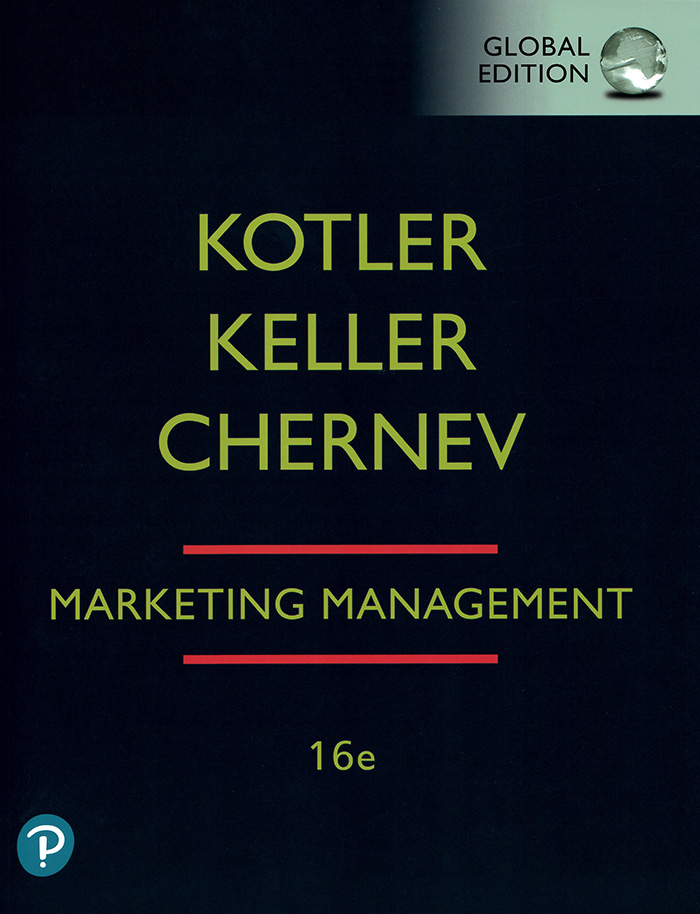 電子書【eBook】Kotler／Marketing Management(GE)／16版丨華泰