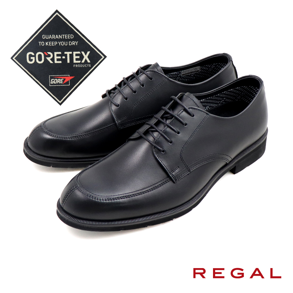 未使用 REGAL GORE-TEX 07TR BLACK 26.5 Exclusive] [ REGAL ] GORE-TEX LOAFER/GORE-TEX Low FUR