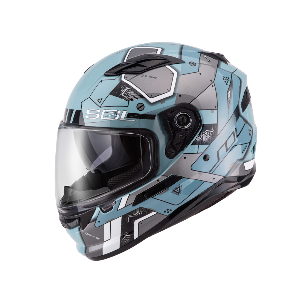 SOL Helmets SF-6 機動裝甲全罩式安全帽｜SOL安全帽官網