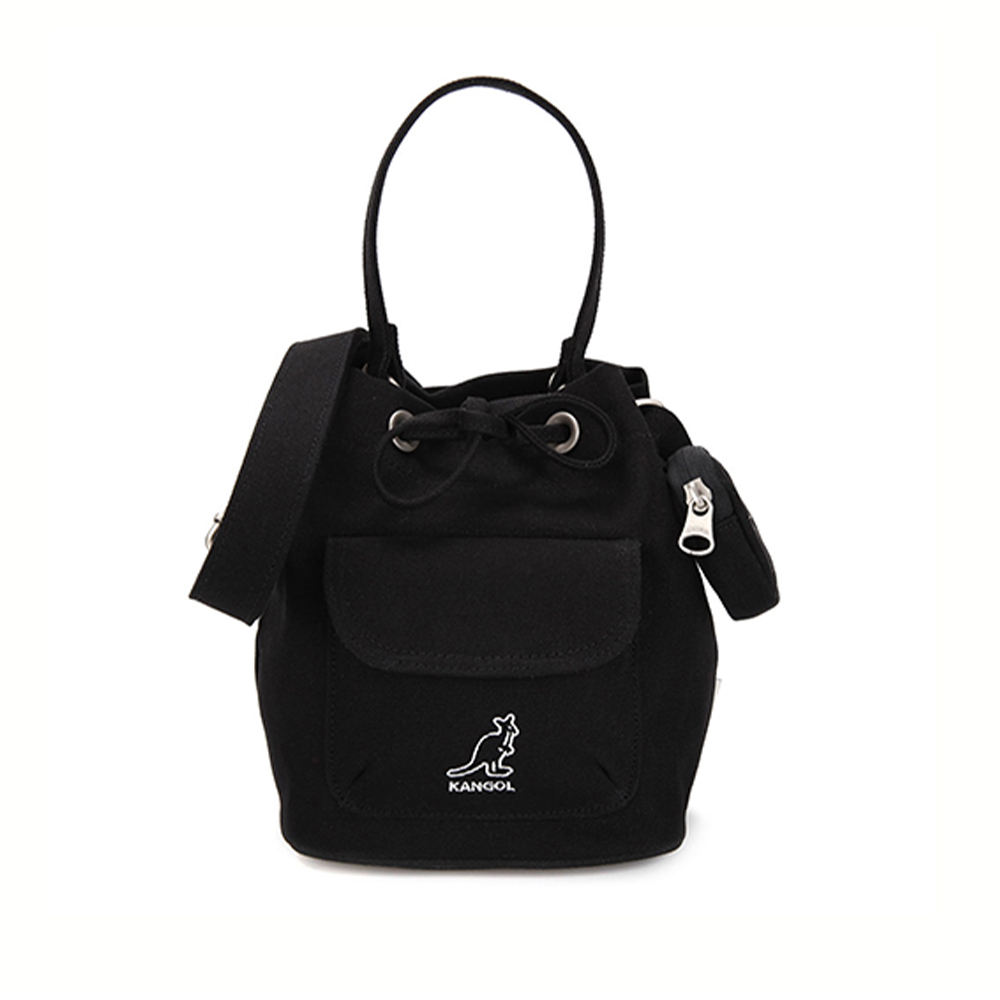 KANGOL】Lucky 帆布附掛包水桶包