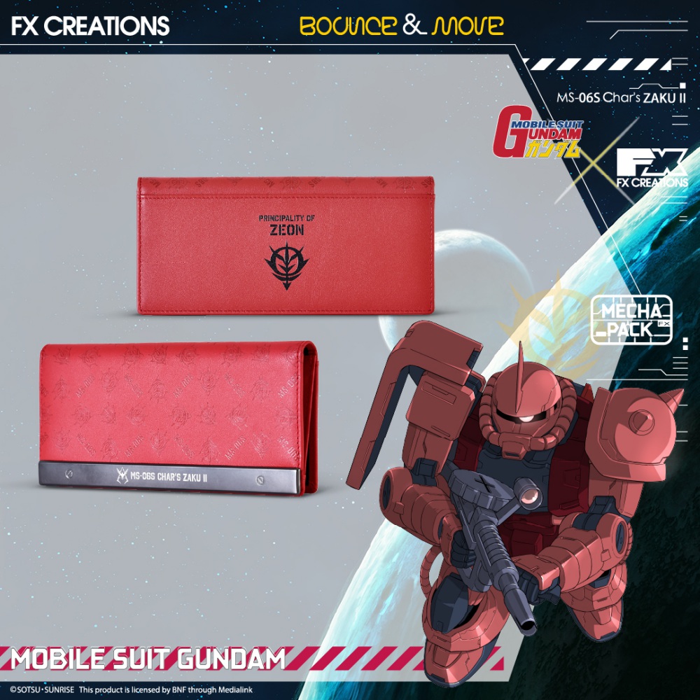機動戰士鋼彈】MS-06S ZAKU II 夏亞專用薩克II 長夾GUFW234019-89