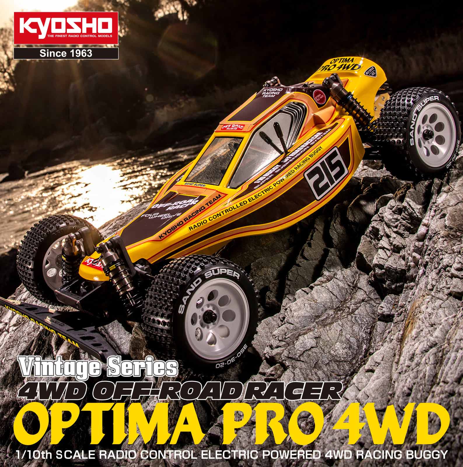 SJHOBBY｜30620 1/10 EP 4WD OPTIMA PRO 2024年版- 傳奇系列Legendary