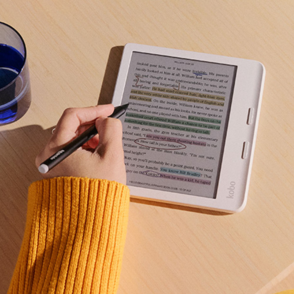樂天Kobo Libra Colour 7 吋彩色電子書閱讀器- 白色