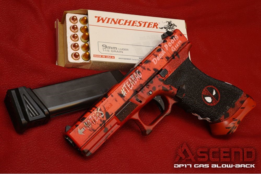 WE Ascend Deadpool DP17 G17 死侍版金屬瓦斯手槍