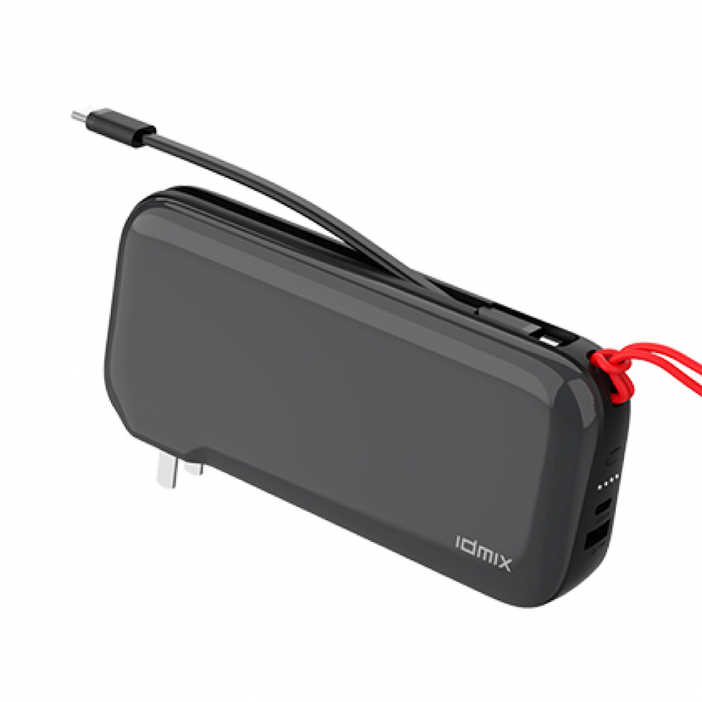 スマホアクセサリー IDMIX MR CHARGER APOLLO 20000mAh ❚IDMIX❚ MR CHARGER 20000mAh GaN PD 65W 多功能行動電源(CH08)