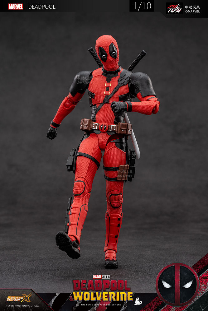 野獸國】死侍與金鋼狼死侍7吋可動人偶｜ZD TOYS 中動| LINE 禮物