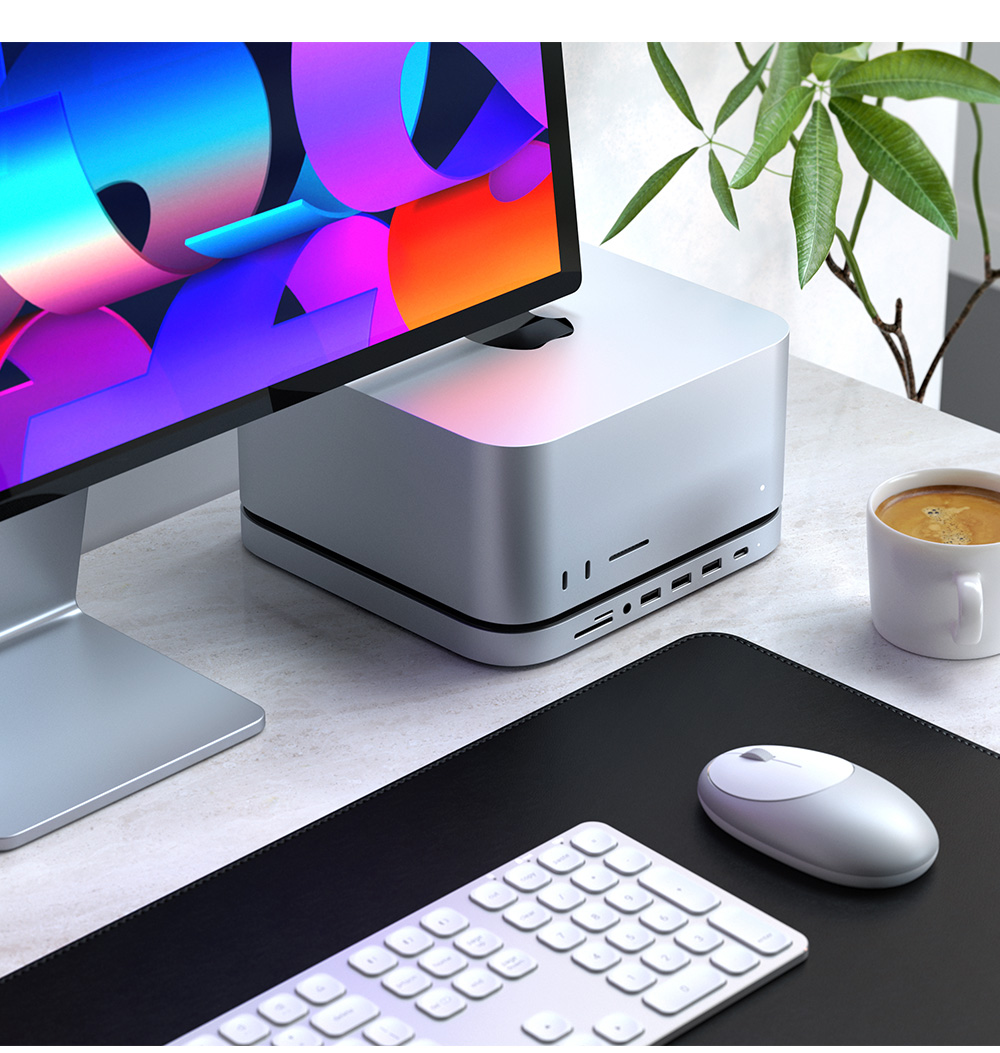 Satechi Mac Mini & Mac Studio Docking Station 多功能擴充底座 (ST-ABHFS ...