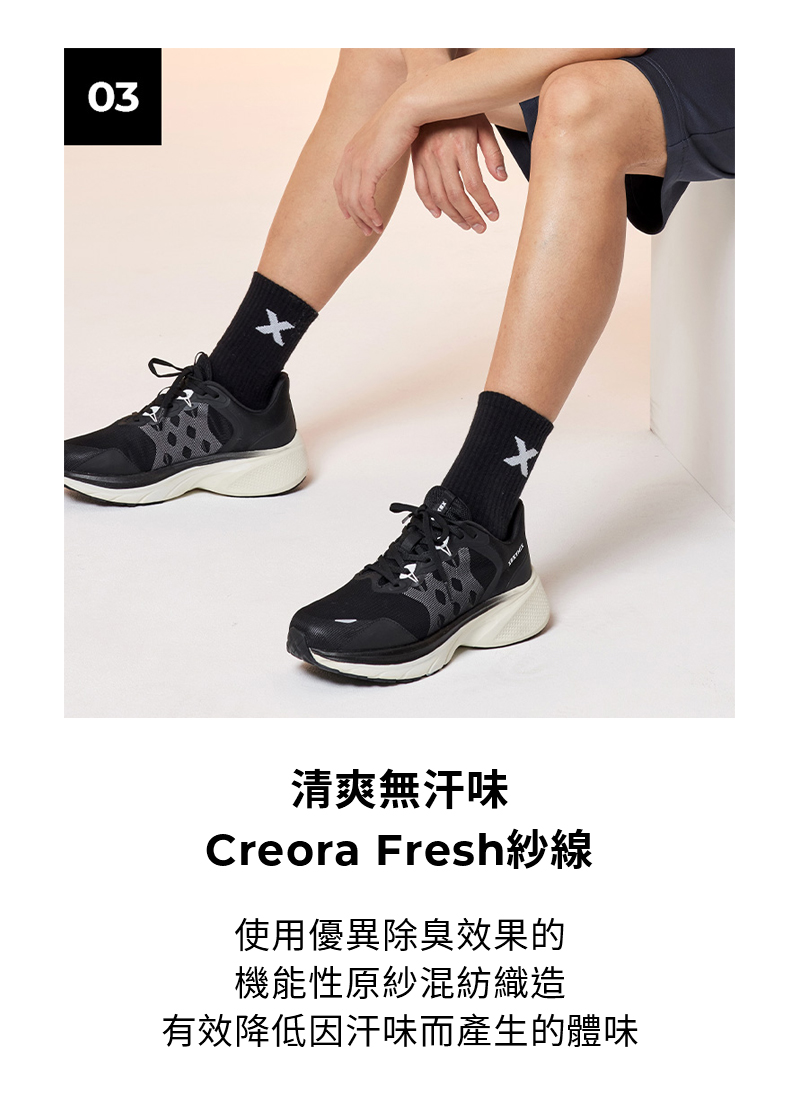 Fresh Dry X標誌中筒襪 商品說明圖 8
