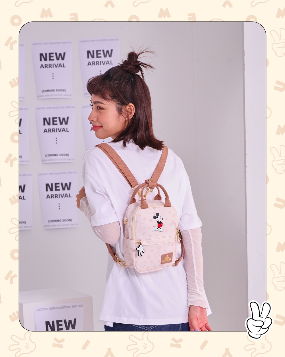 Disney】米奇-復古米奇-兩用後背包-米PTD23-E4-81BG｜屏東市｜Global  