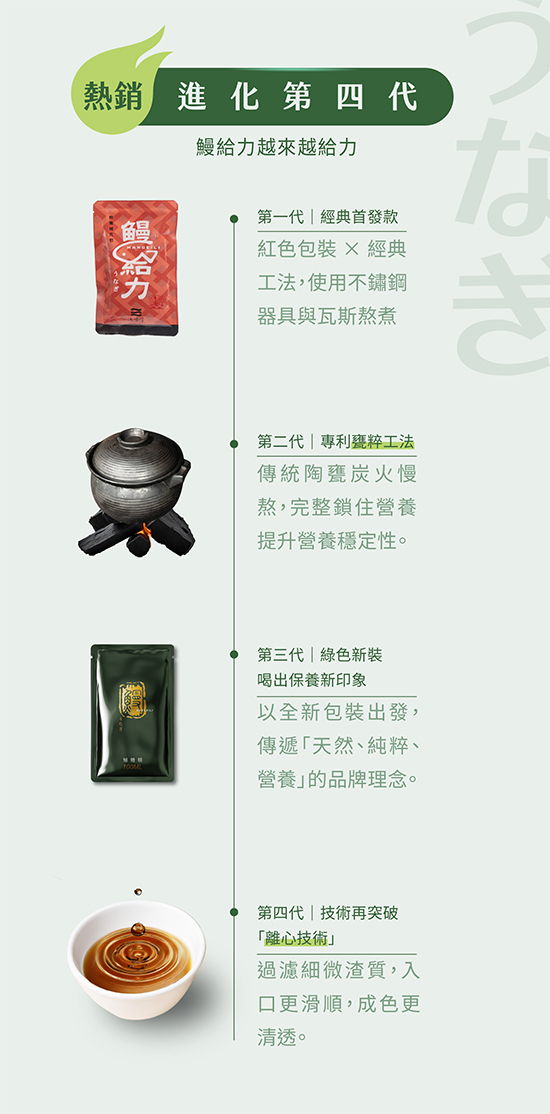 漁嗜嚐嚴選五年鱸鰻 獨創無腥味鱸鰻精 漁嗜嚐嚴選五年鱸鰻 獨創無腥味鱸鰻精