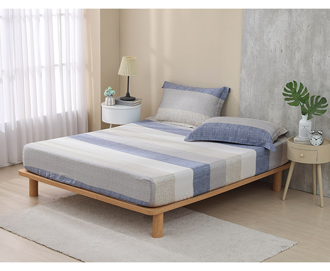 Hongyu 300 woven Tencel dual-purpose quilt cover bed sheet set Tims (double/large/extra large) - Bedding - Other Materials