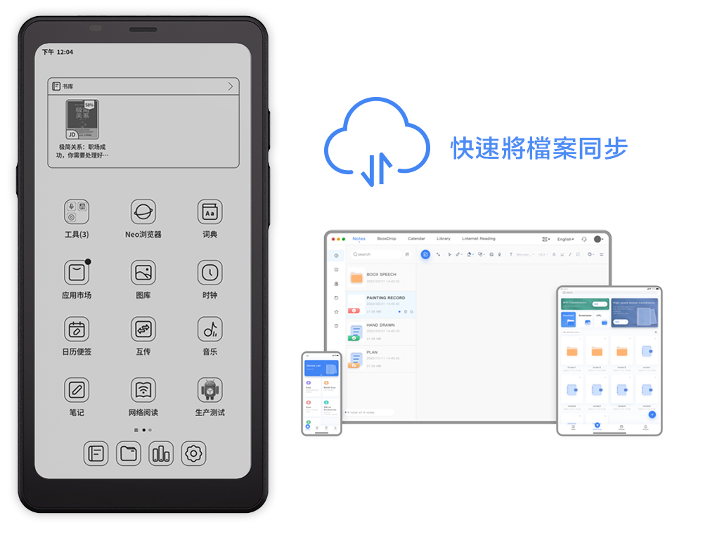 下午 1:4书库极简关系:职场成功,你需要处理好工具3Neo浏览器词典快速將檔案同步Notes Redinga2 应用市场图库时钟 DRAWN日历便签互传音乐0笔记网络阅读生产测试()PLANT
