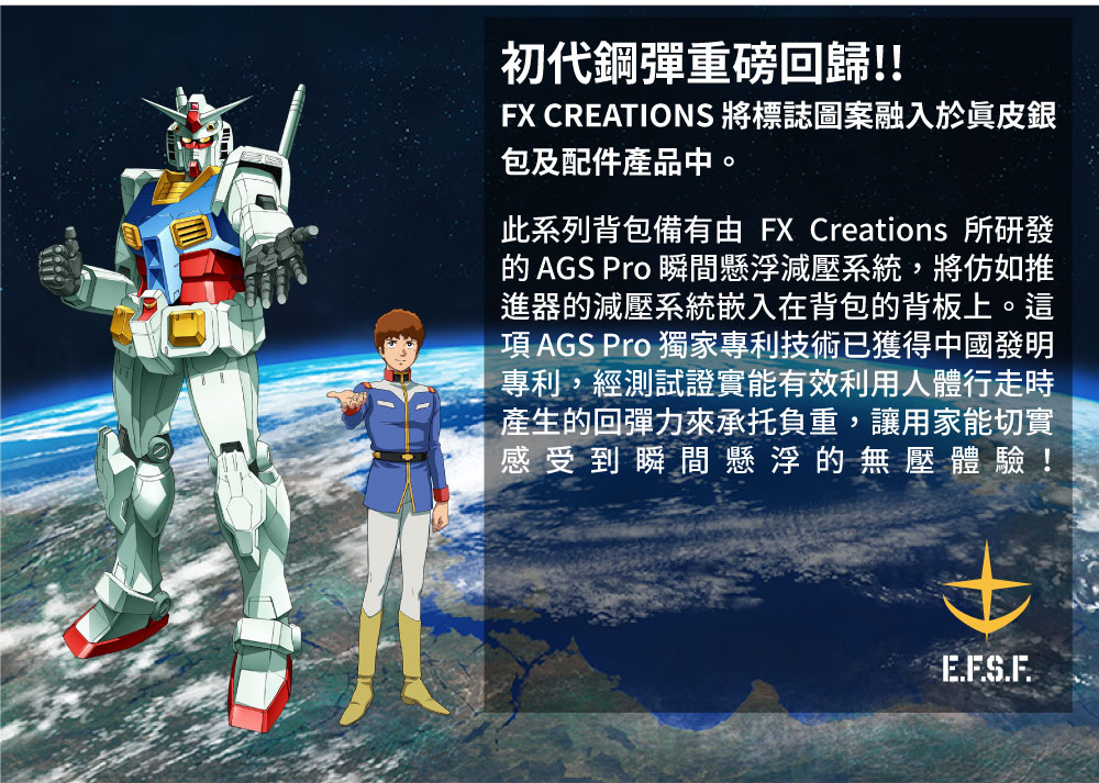 【機動戰士鋼彈】鋼彈 RX-78-2 旅行盥洗包 FXG291-98