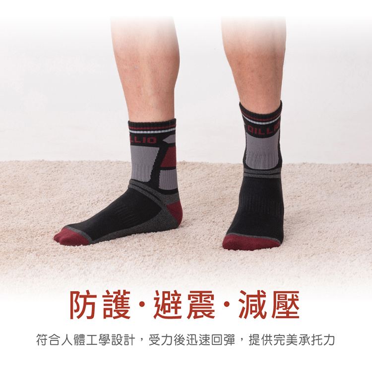 LIO防護避震·減壓符合人體工學設計,受力後迅速回彈,提供完美承托力
