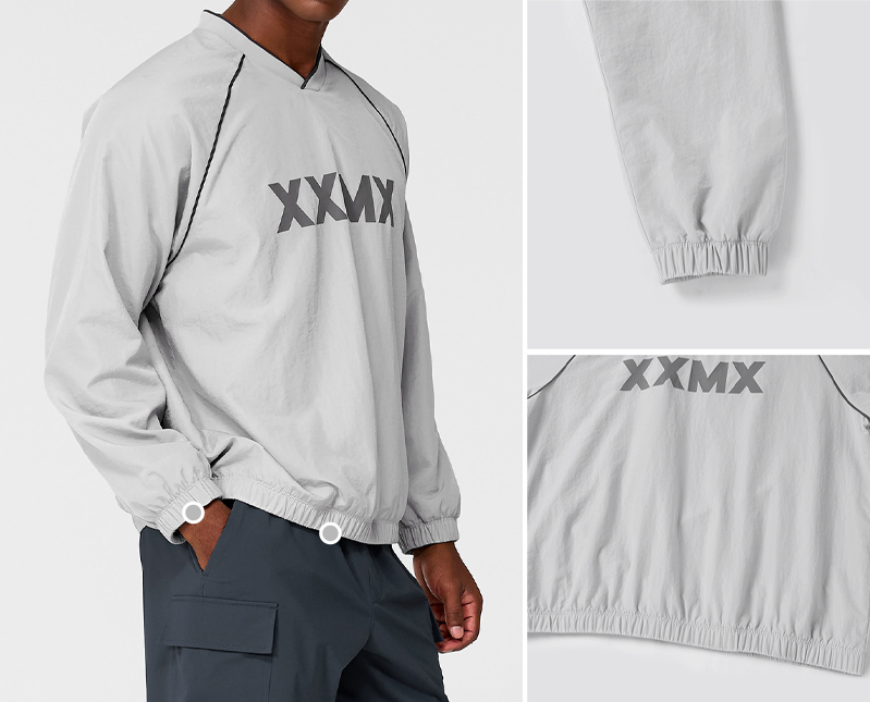 XXMX 配色線條運動防風長袖上衣 商品說明圖 14