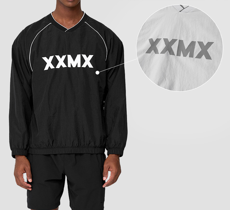 XXMX 配色線條運動防風長袖上衣 商品說明圖 20