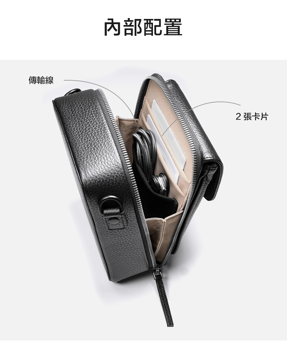 傳輸線內部配置2張卡片