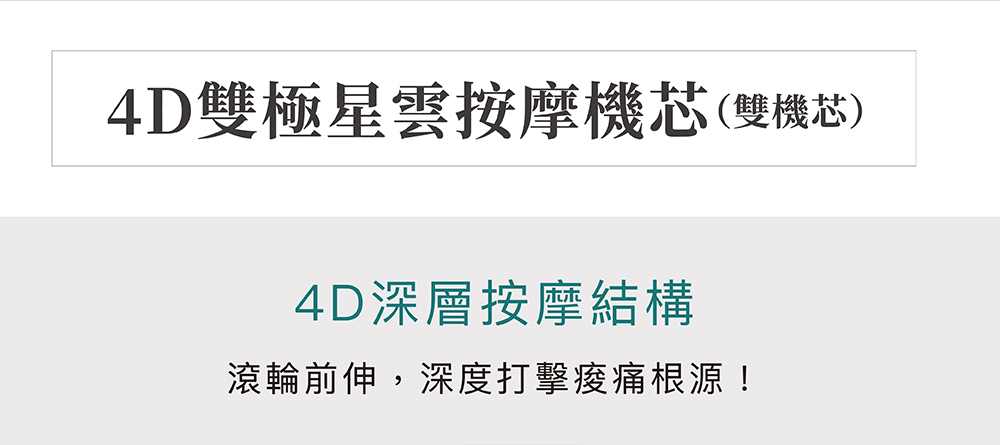 多重按摩手法展示：揉捏、搥打、指壓、叩擊組合