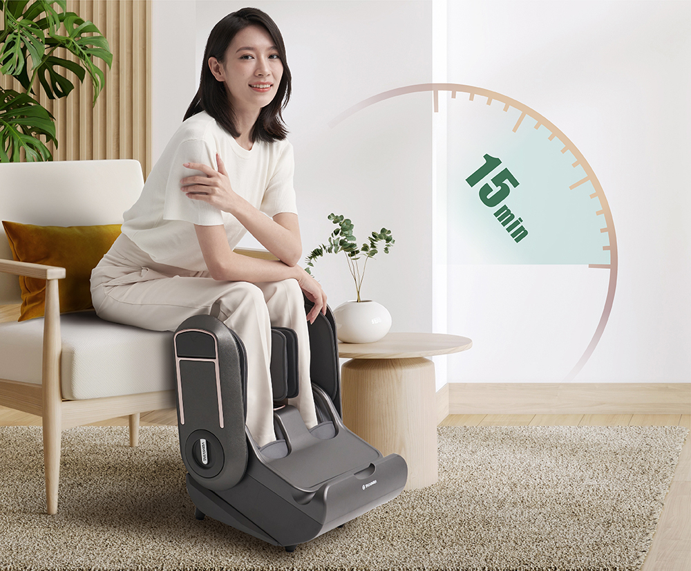 美腿機實拍場景