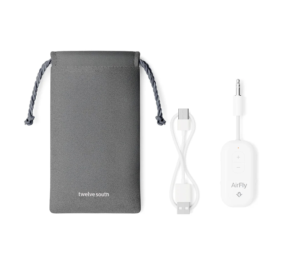 44 SD Card MEDIAMEDIA-INNAVMUTESETUPSelectionAirFlyAC多功能傳輸與接收模式無論是飛機音訊、有線音響設備還是車音響,AirFly Pro 2 都能輕鬆應對。便攜設計小巧輕便,方便隨身攜帶,是旅行、健身、通勤的理想夥伴。