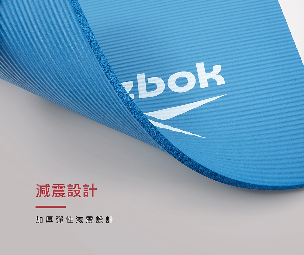 Reebok品牌標誌與耐用設計