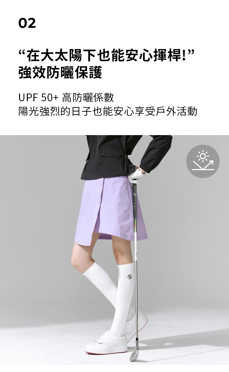 Weatherproof 交疊設計短裙 商品說明圖 15